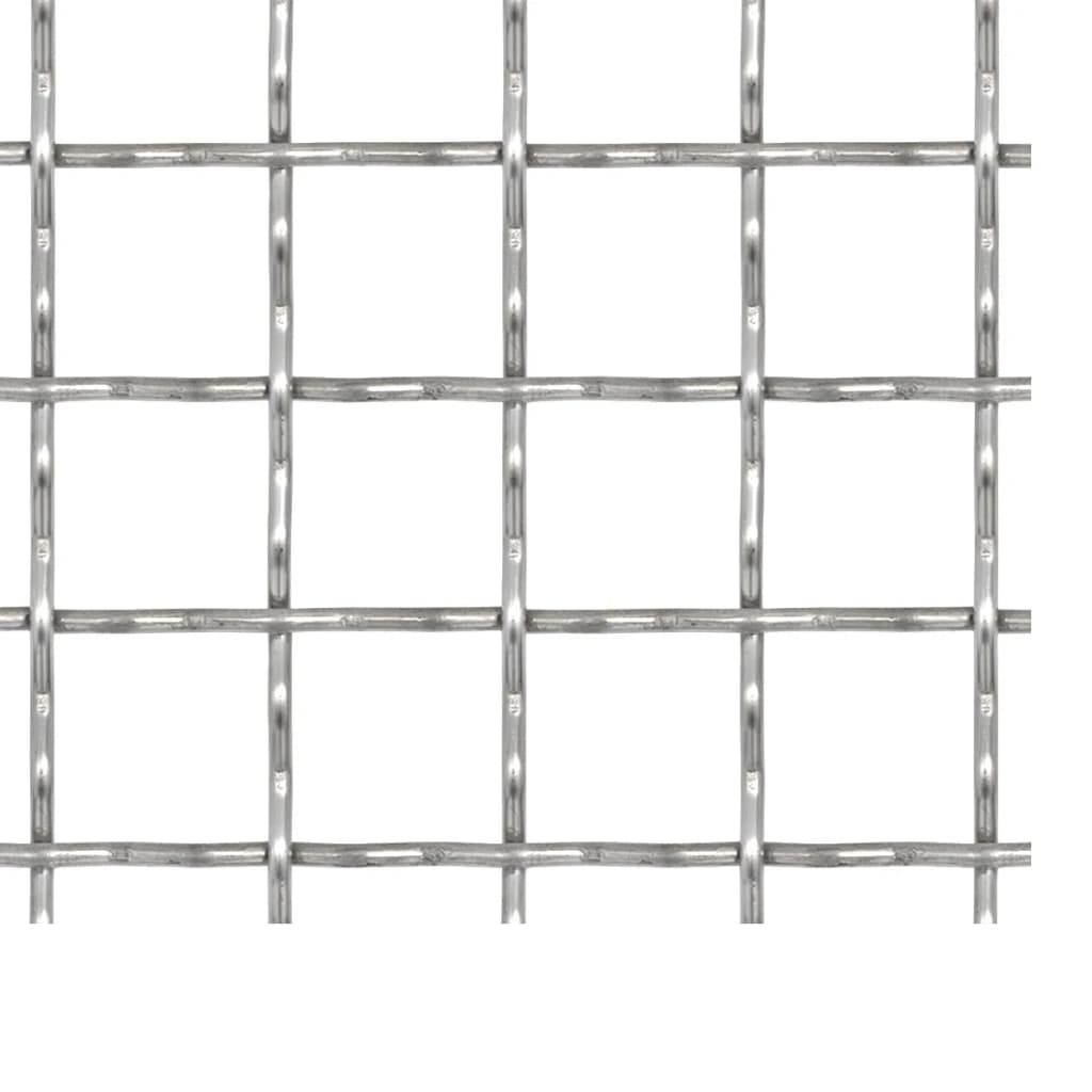Verkkoaita ruostumaton teräs 100x85 cm 11x11x2 mm