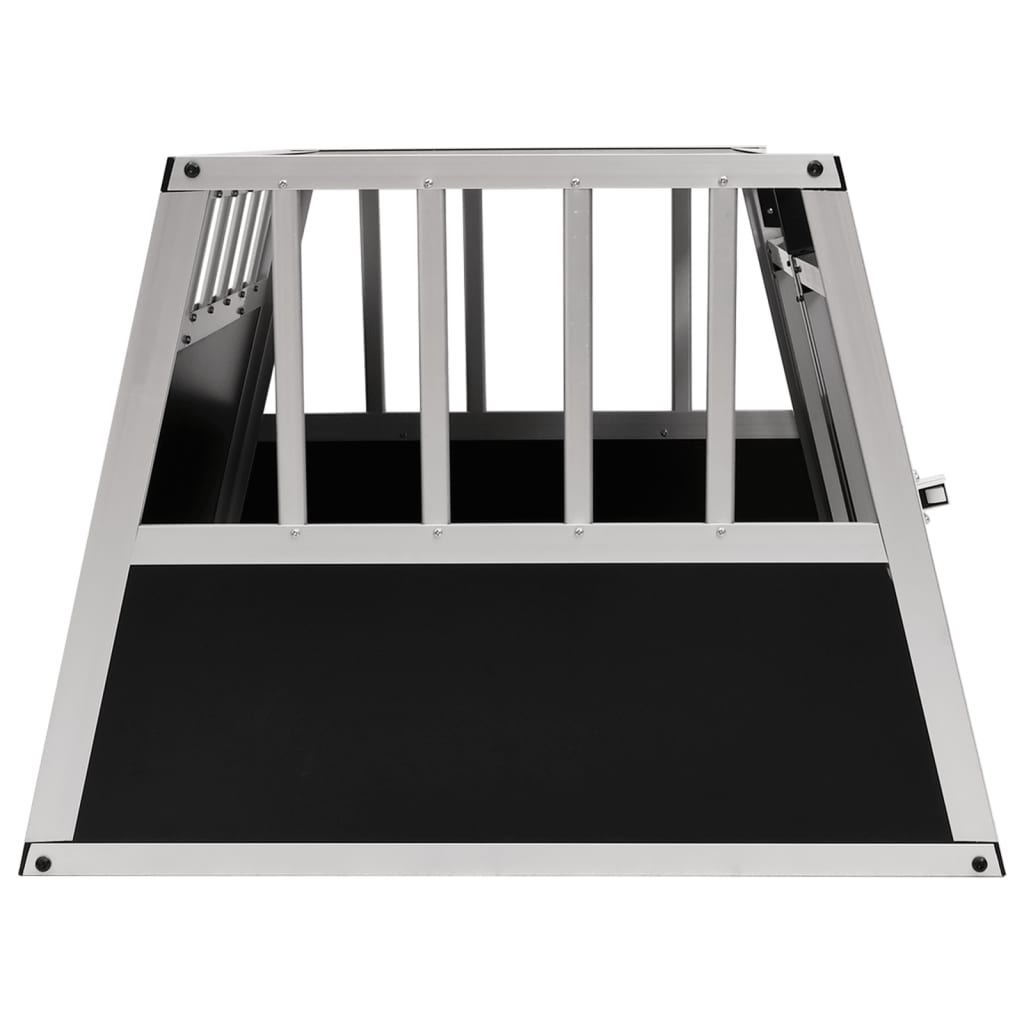 Dog cage with two doors 89x69x50 cm