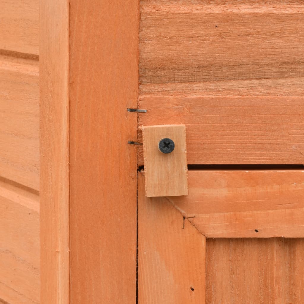 Chicken coop pine and spruce 126x117x125 cm