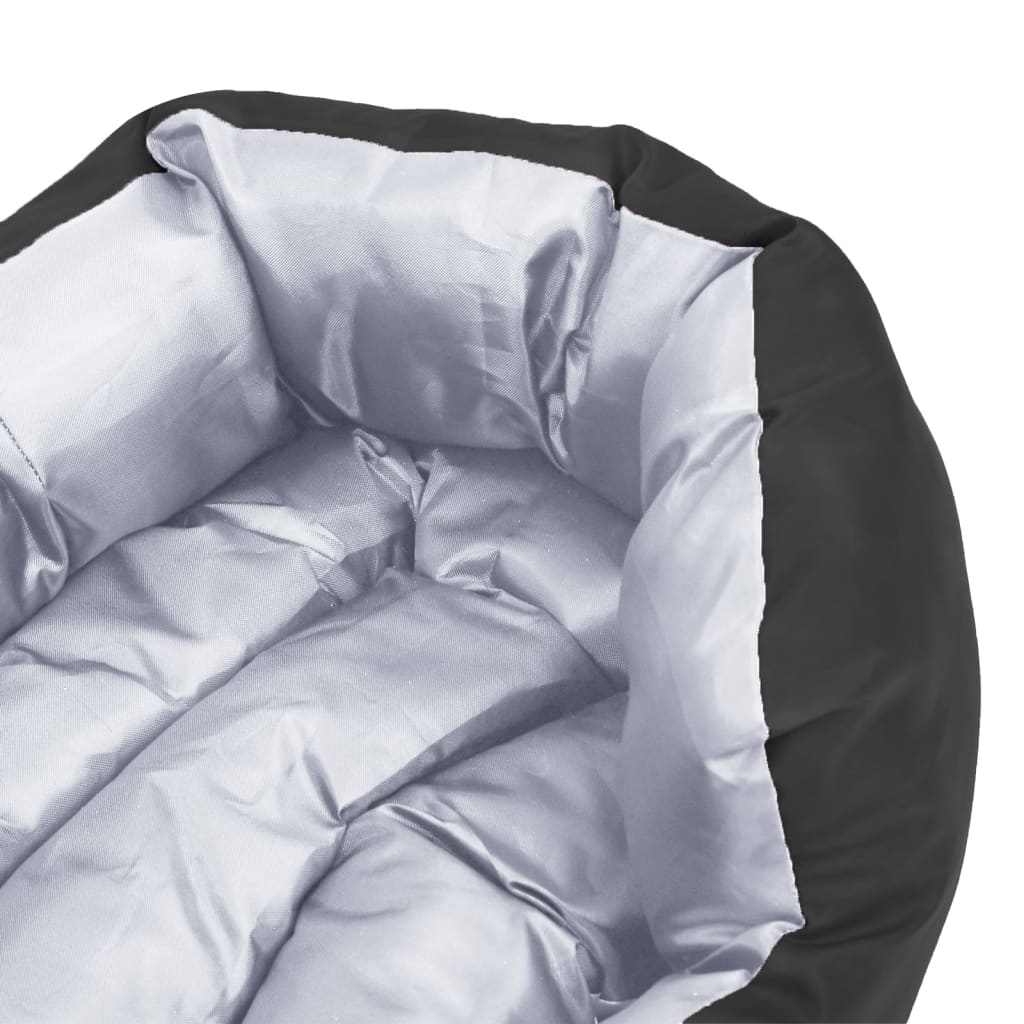 Double-sided washable dog pillow gray and black 65x50x20 cm