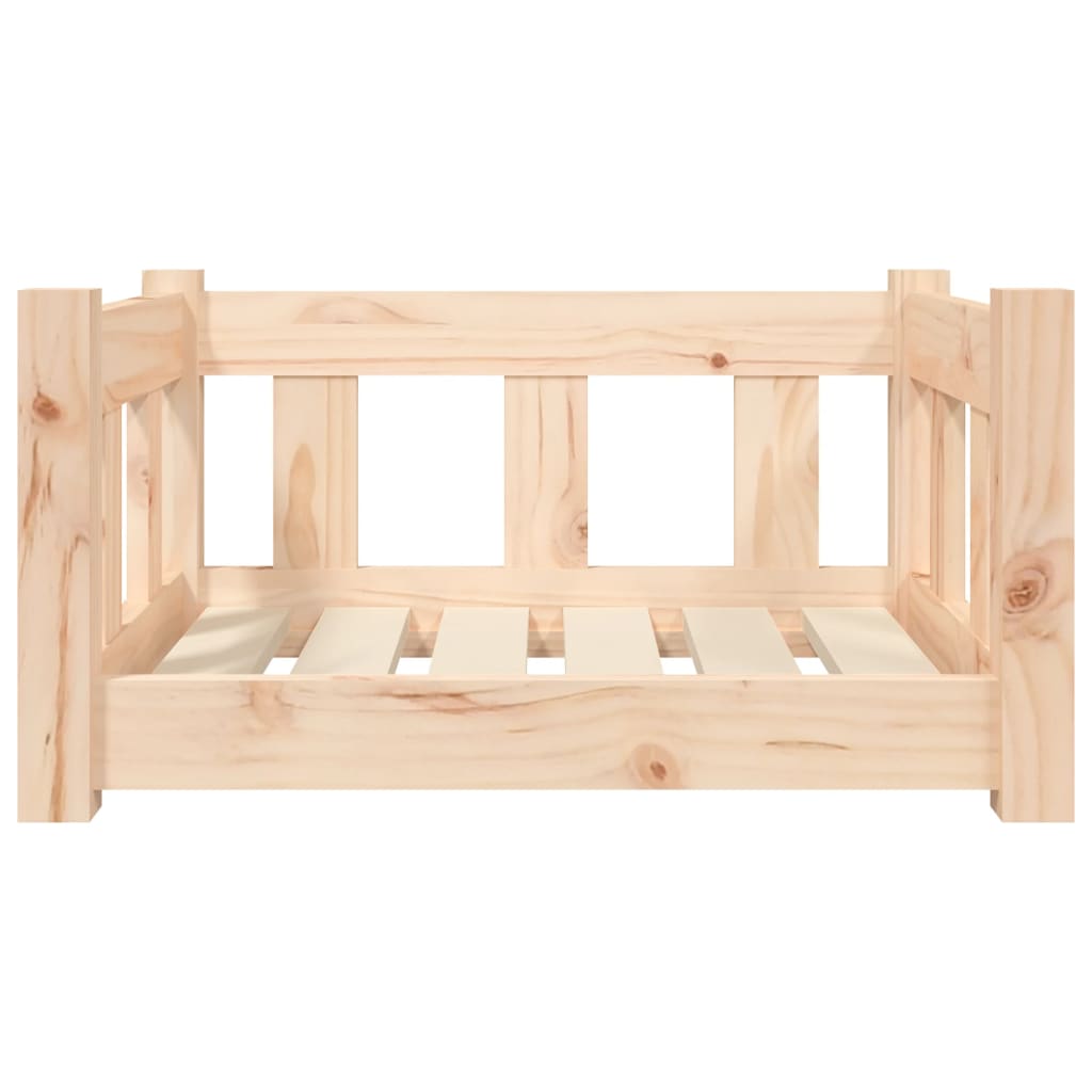 Dog bed 55.5x45.5x28 cm solid pine