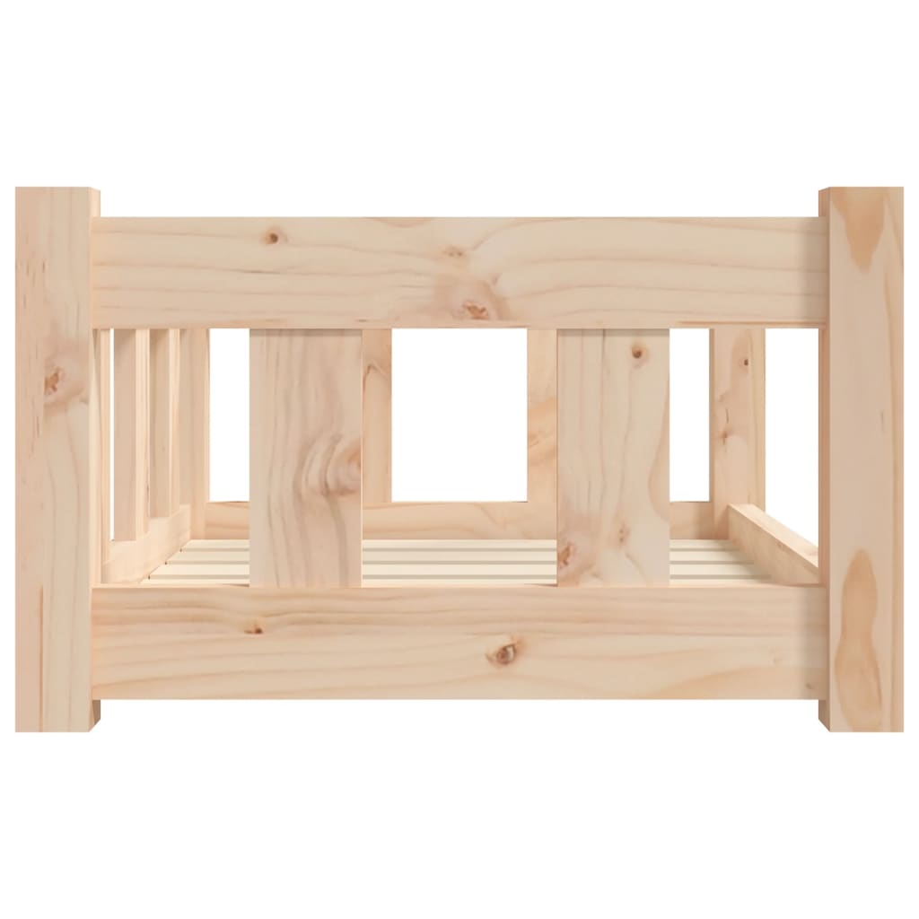 Dog bed 55.5x45.5x28 cm solid pine