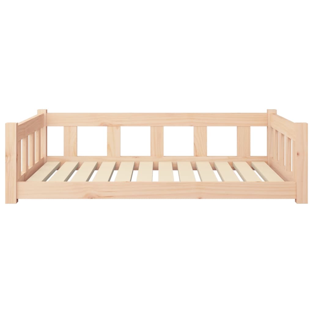 Dog bed 105.5x75.5x28 cm solid pine