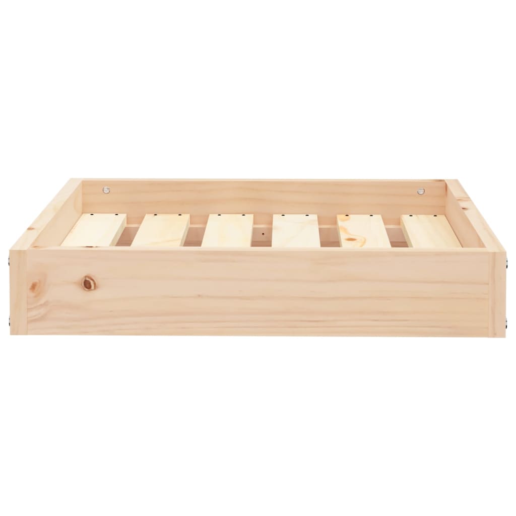 Dog bed 51.5x44x9 cm solid pine