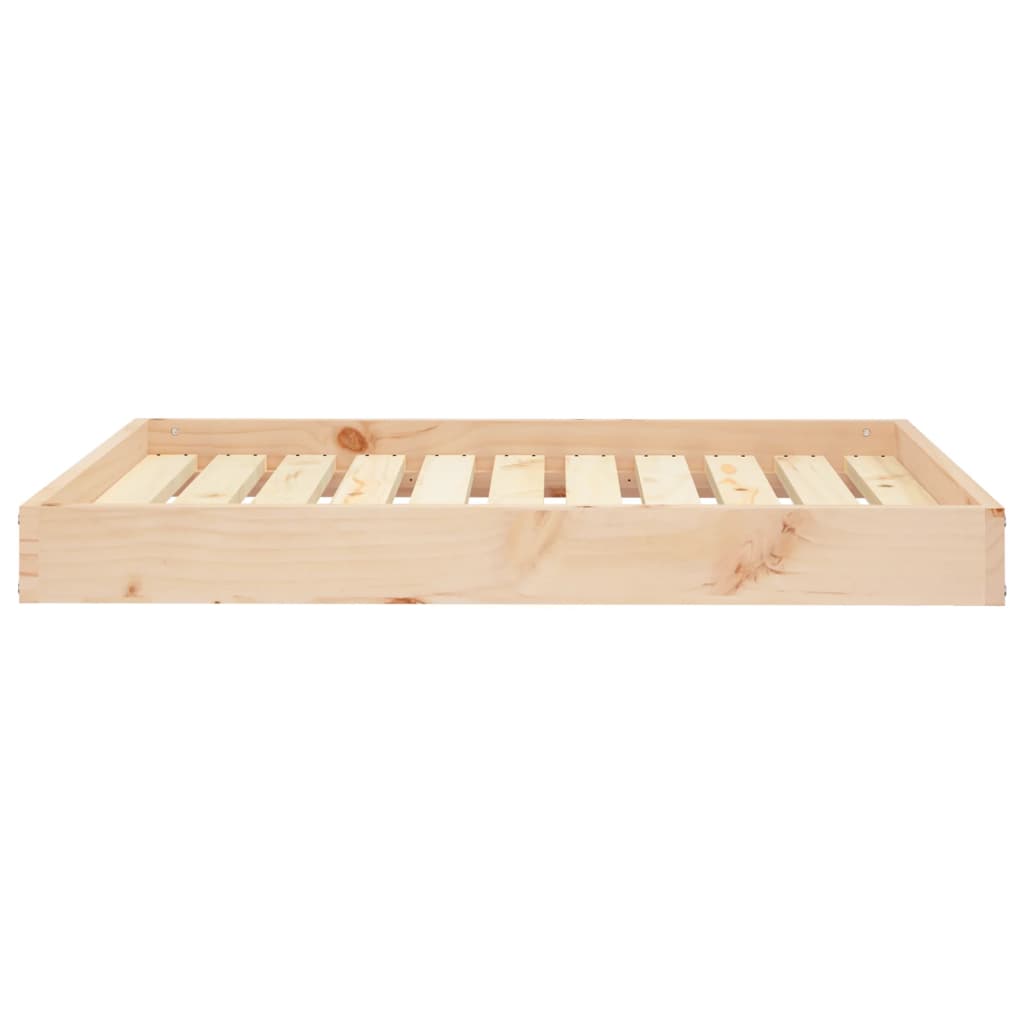 Dog bed 91.5x64x9 cm solid pine