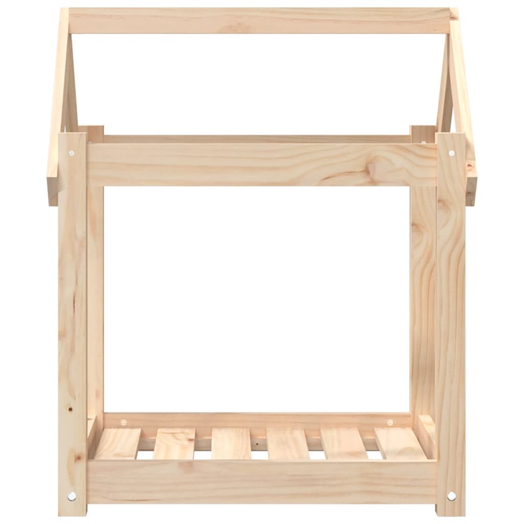 Dog bed 61x50x70 cm solid pine