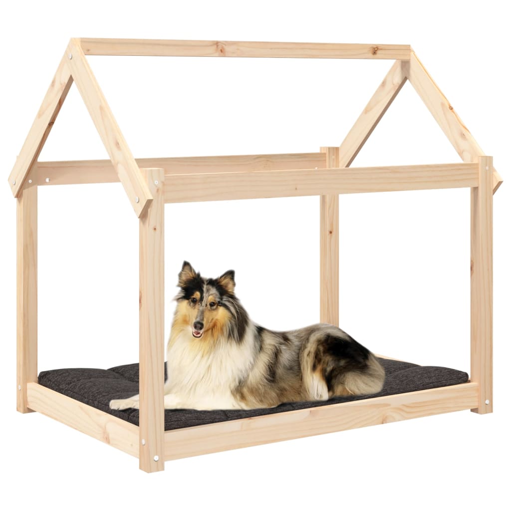 Dog bed 101x70x90 cm solid pine
