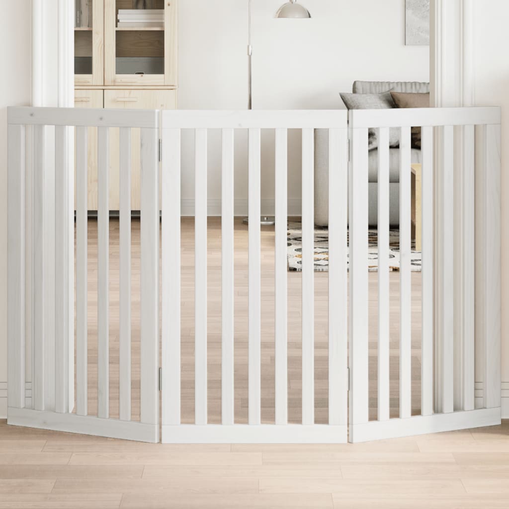Folding moth trap 3 panels white 150 cm poplar wood