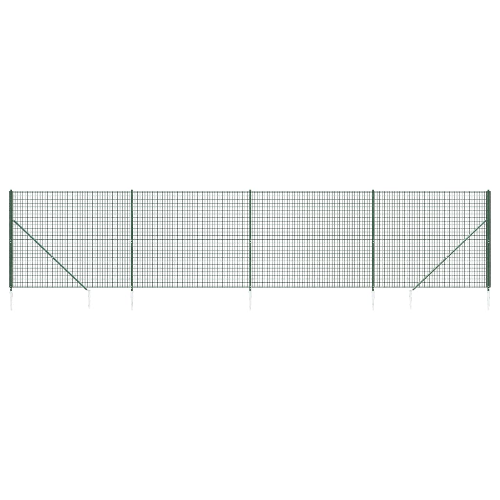 Verkkoaita maapiikeillä vihreä 2x10 m