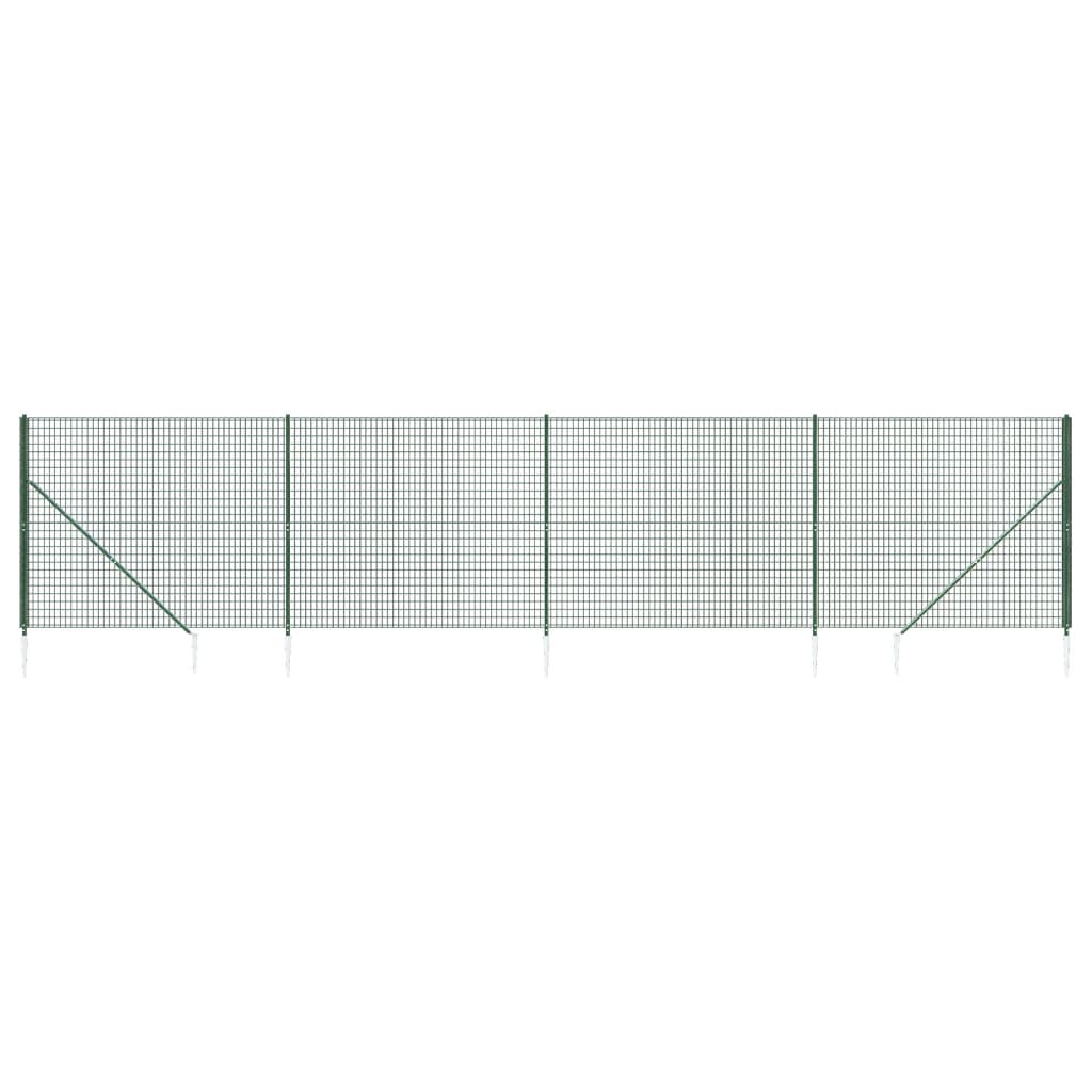 Verkkoaita maapiikeillä vihreä 2,2x10 m