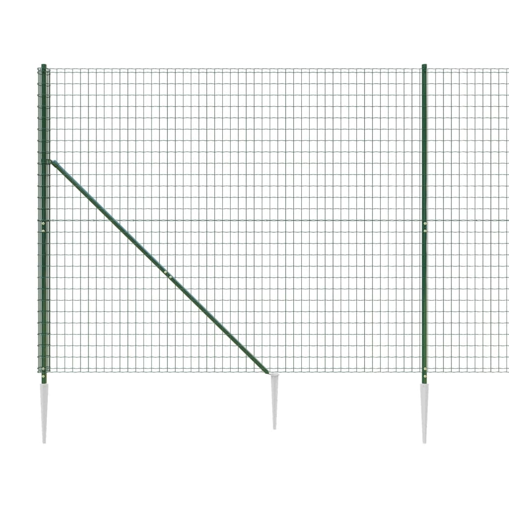 Verkkoaita maapiikeillä vihreä 2x25 m