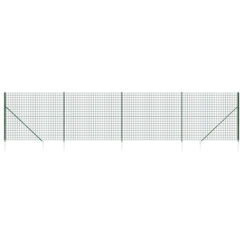 Verkkoaita maapiikeillä vihreä 2x10 m
