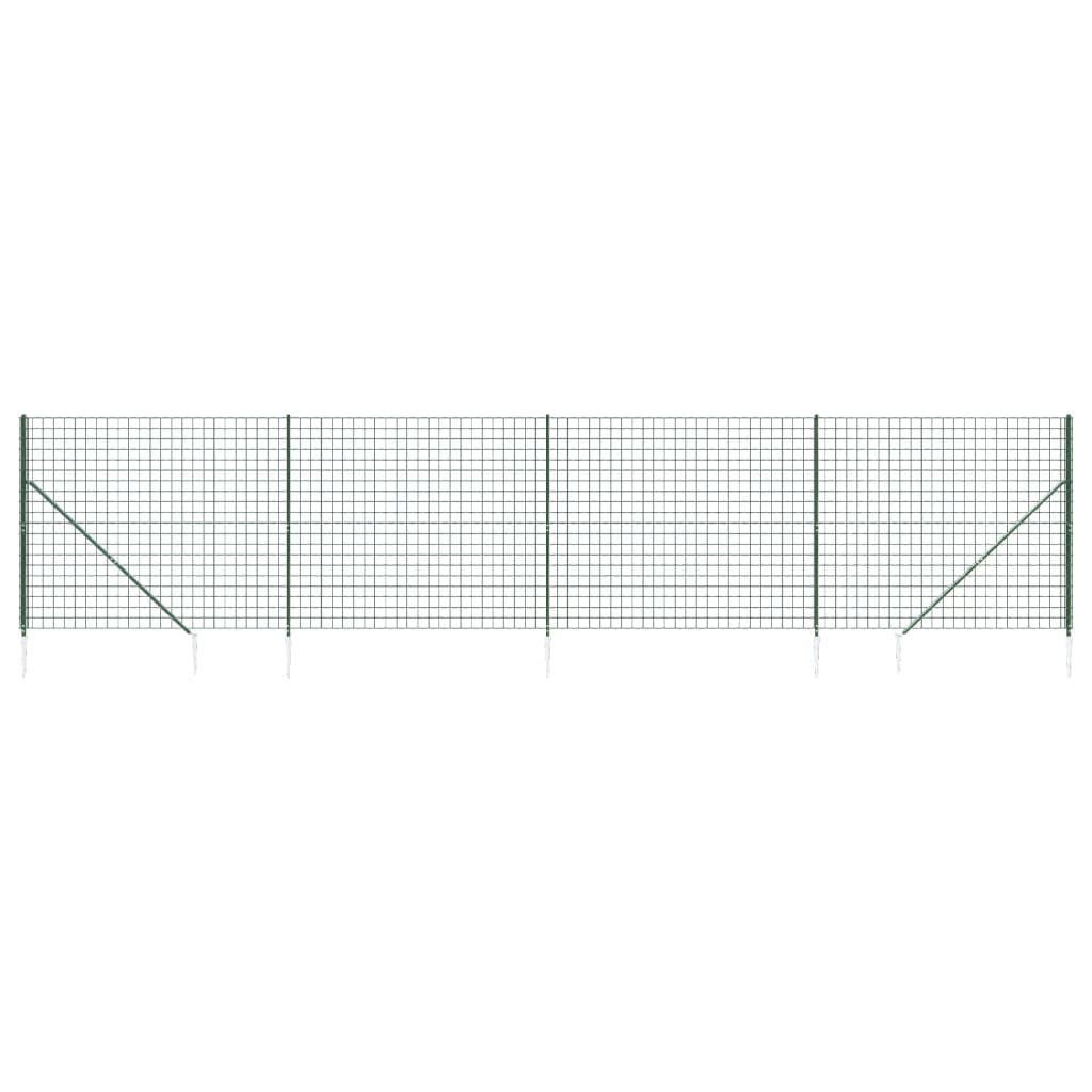 Verkkoaita maapiikeillä vihreä 1,6x10 m