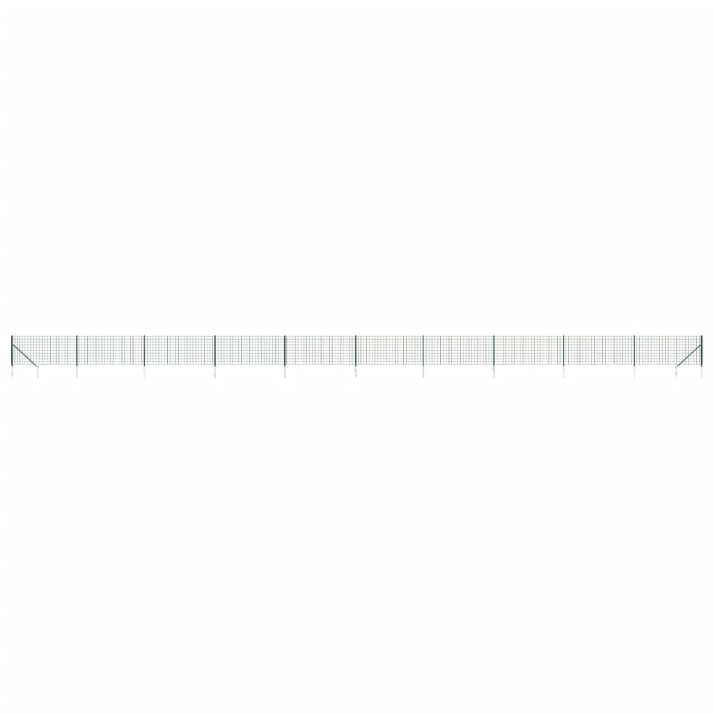 Verkkoaita maapiikeillä vihreä 1x25 m