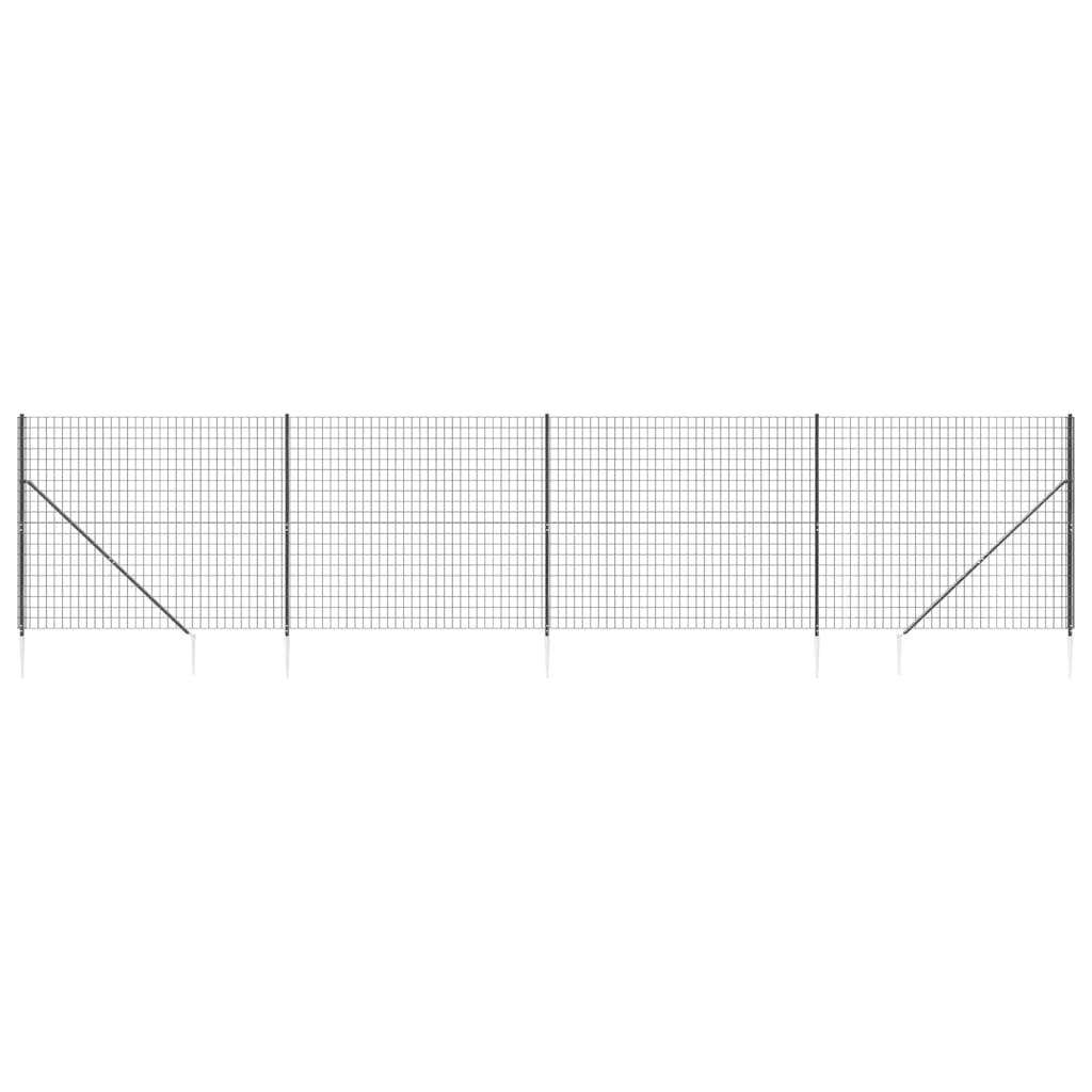 Verkkoaita maapiikeillä antrasiitti 2,2x10 m