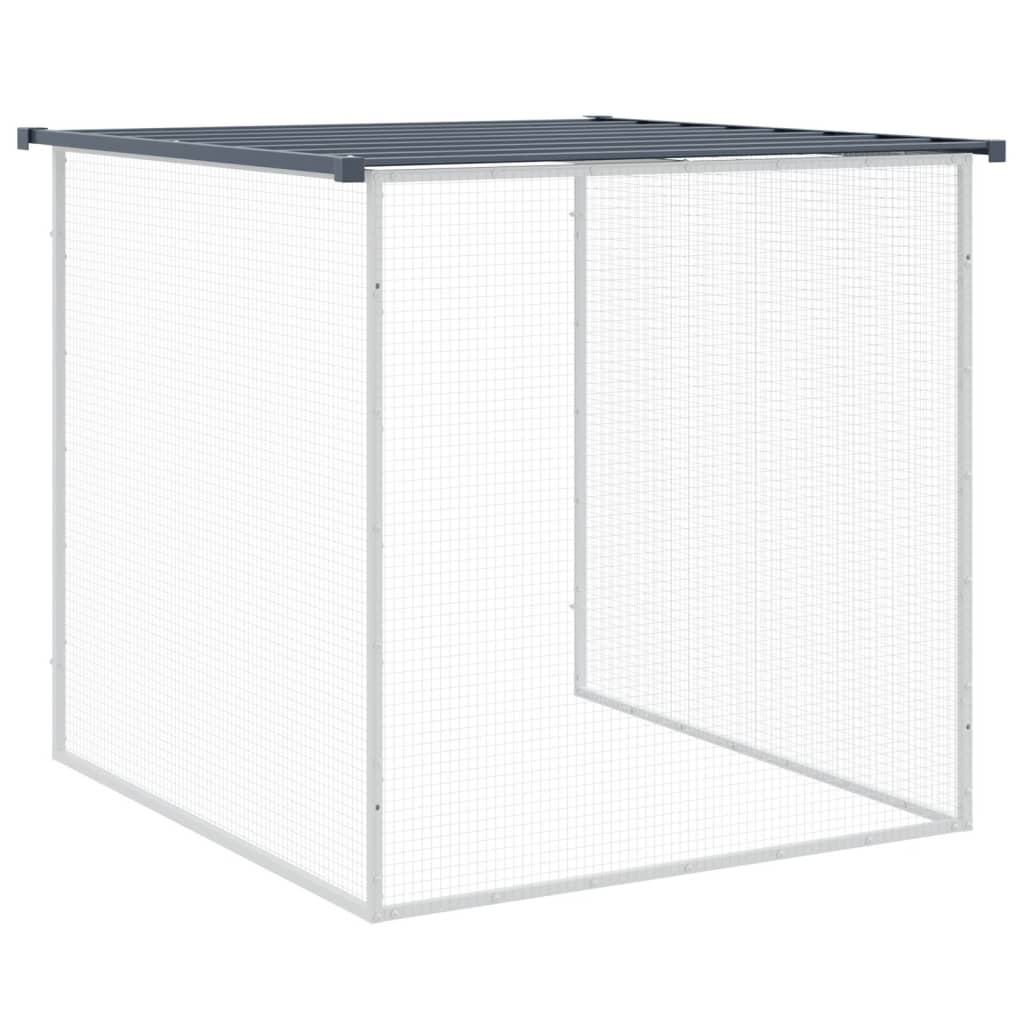 Chicken coop with roof anthracite 1003x98x90 cm galvanized steel