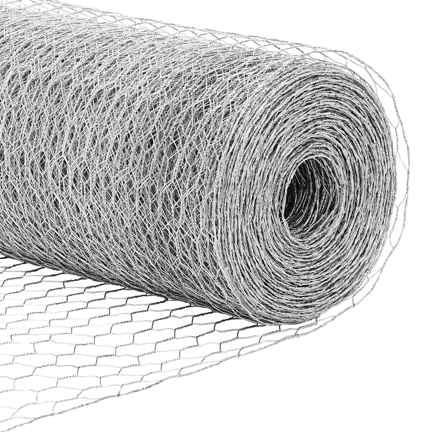 Verkkopostit 11 kpl U-kanava 60 cm Galvanoitu teräs, vidaXL Kuusikulmio verkko 0,5x100 m Galvanoitu teräs