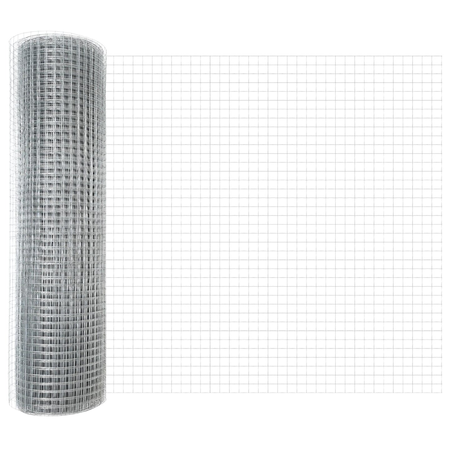 Weldattu Langoitusaita 5 U-pellillä Hopea 0.6x10 m Teräs