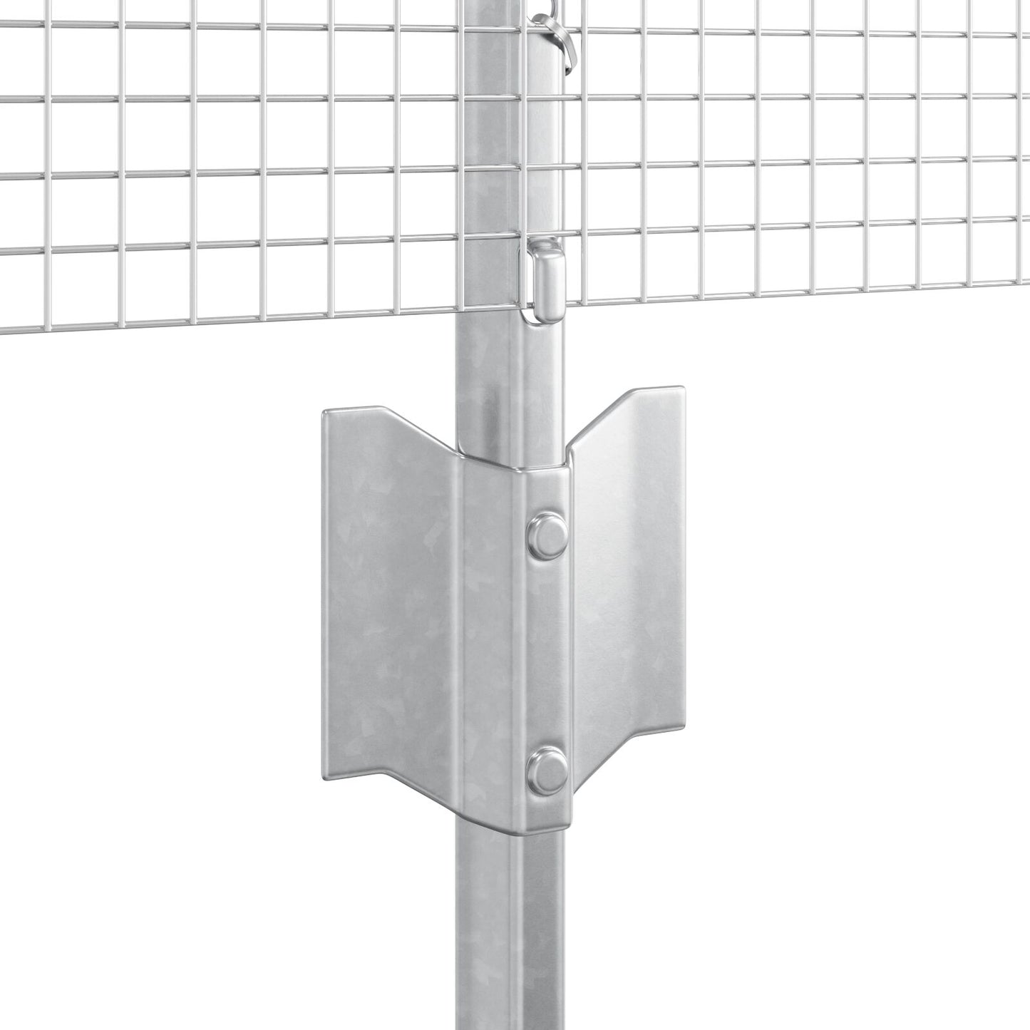 Weldattu Langoitusaita 5 U-pellillä Hopea 0.6x10 m Teräs