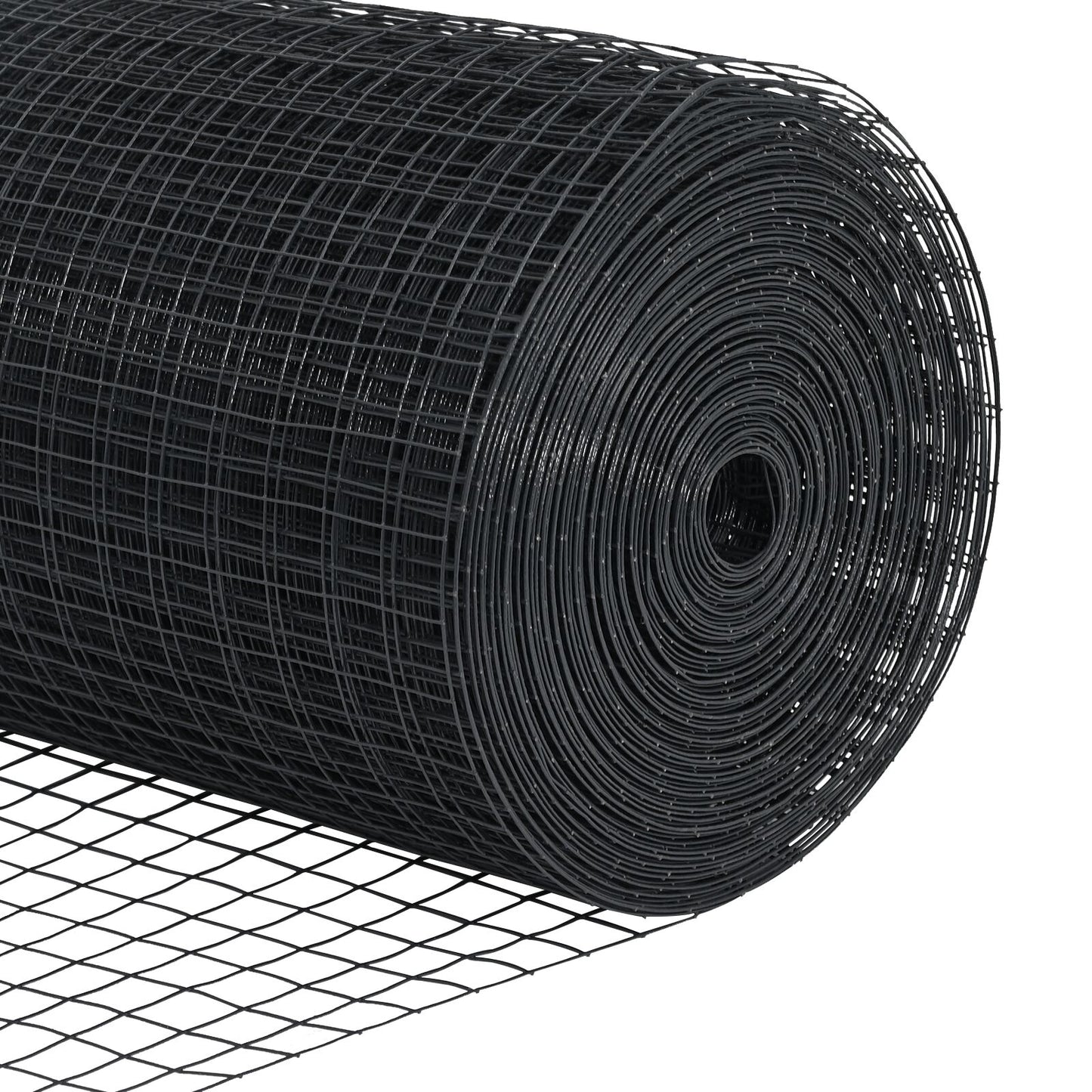 Welded Wire Fence 13 peitetolppalla Harmaa 0.4x100 m Teräs