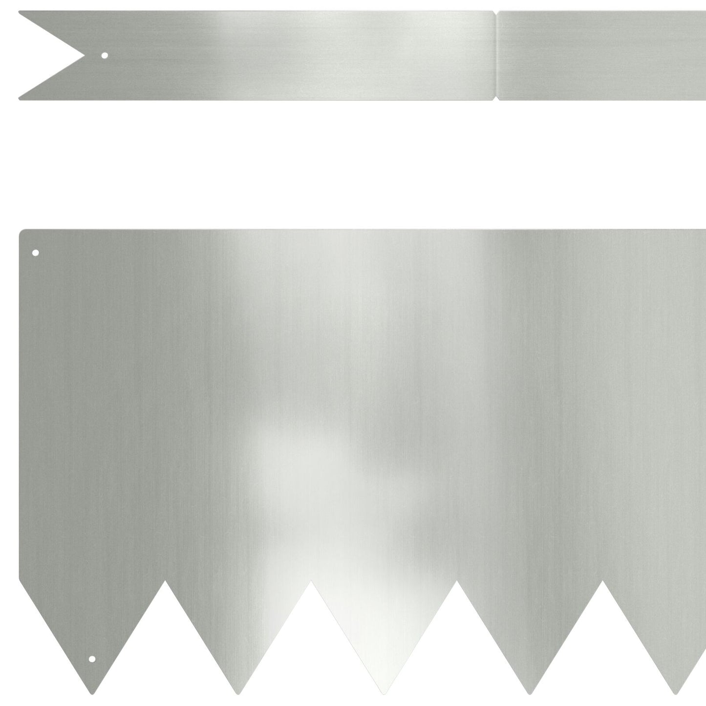 :n nurmirajaukset 30 kpl 100x0.5x20 cm galvanoitu teräs