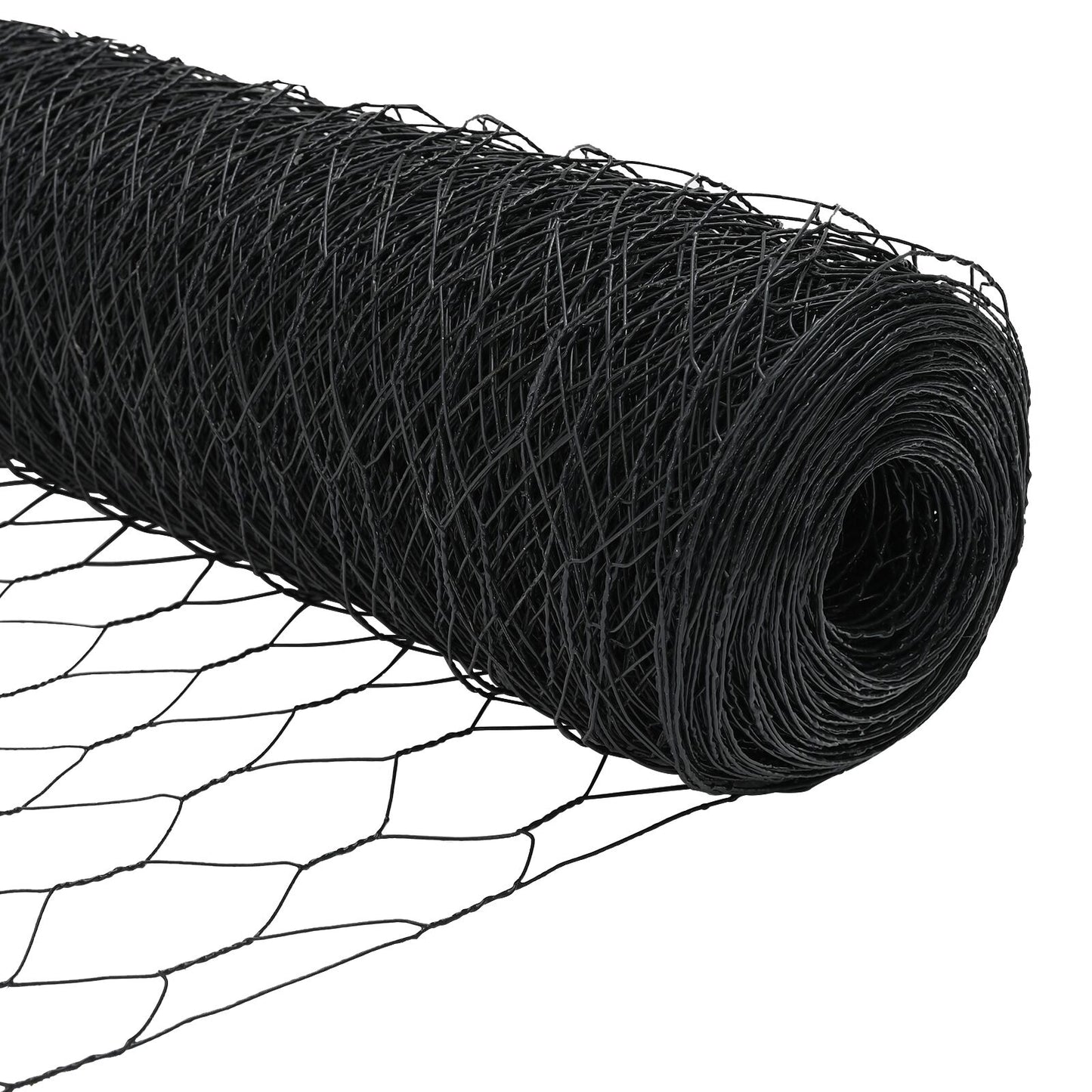 Verkkopostit 22 kpl U-kanava Harmaa 160 cm Teräs, vidaXL Kuusikulmainen verkko Harmaa 1.6x100 m Teräs