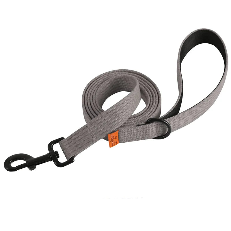 Hihna, pehmustetulla kahvalla / Dog Leash Polyamide Rope With Soft Padded Handle Durable Dog Training Lead Metal Swivel