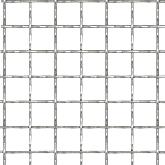 Verkkoaita ruostumaton teräs 100x85 cm 11x11x2 mm