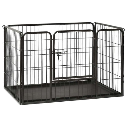 Puppy pen steel 91.5x59x61 cm
