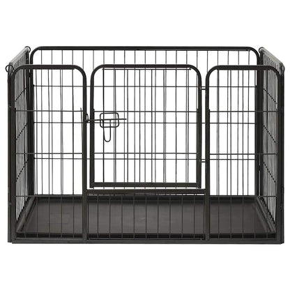 Puppy pen steel 91.5x59x61 cm