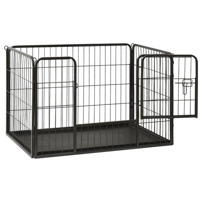 Puppy pen steel 91.5x59x61 cm