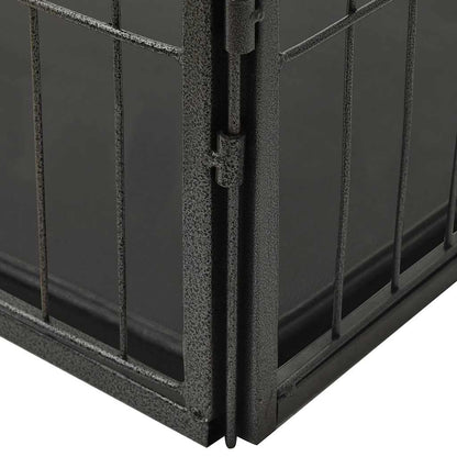 Puppy pen steel 91.5x59x61 cm