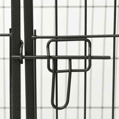 Puppy pen steel 91.5x59x61 cm