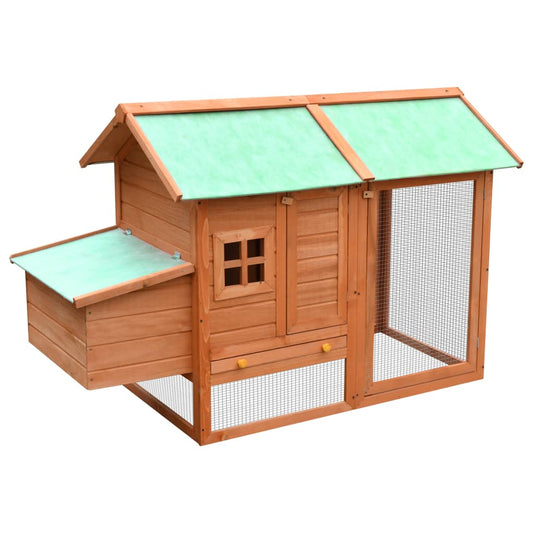 Chicken coop pine and spruce 170 x 81 x 110 cm
