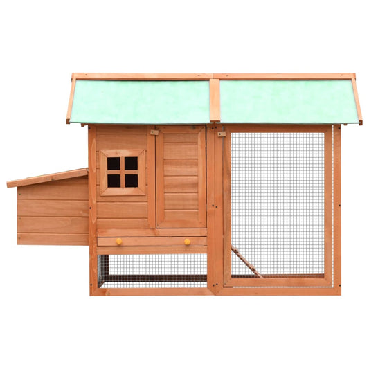 Chicken coop pine and spruce 170 x 81 x 110 cm
