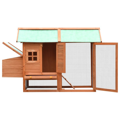 Chicken coop pine and spruce 170 x 81 x 110 cm