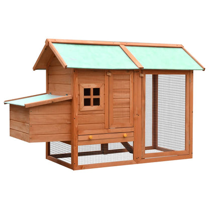 Chicken coop pine and spruce 170 x 81 x 110 cm