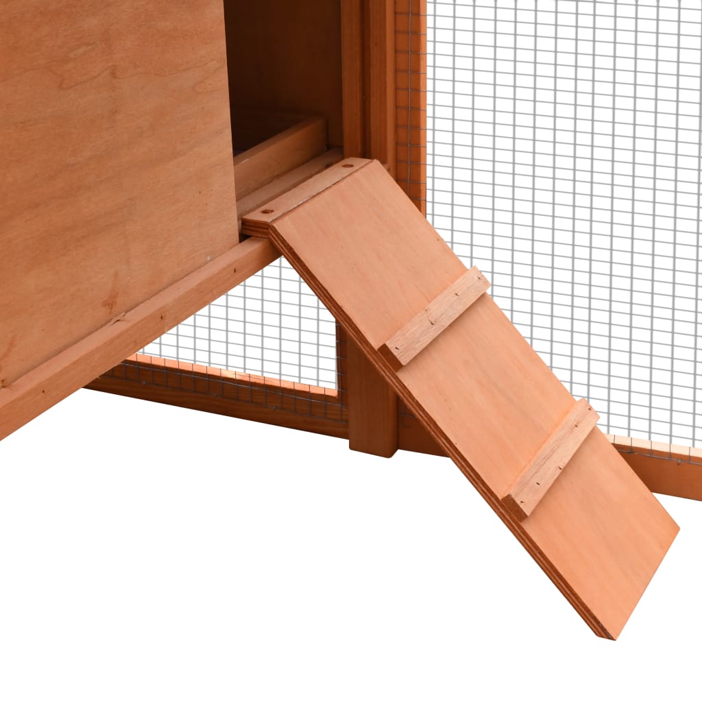 Chicken coop pine and spruce 170 x 81 x 110 cm