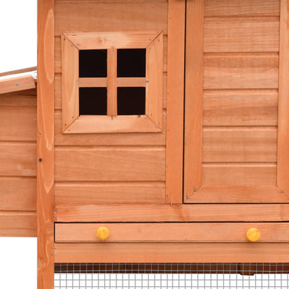 Chicken coop pine and spruce 170 x 81 x 110 cm