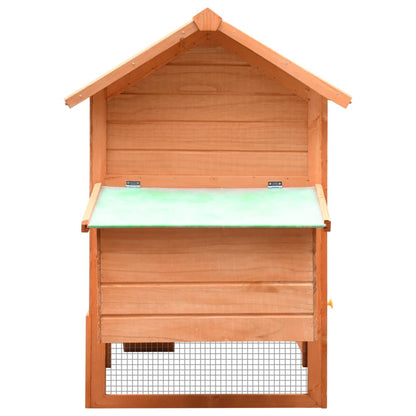 Chicken coop pine and spruce 170 x 81 x 110 cm