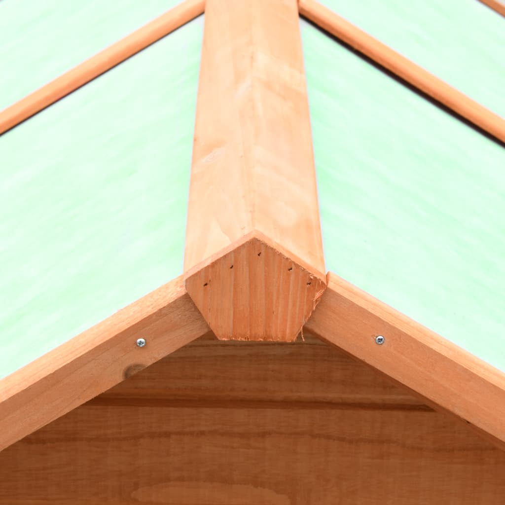 Chicken coop pine and spruce 170 x 81 x 110 cm
