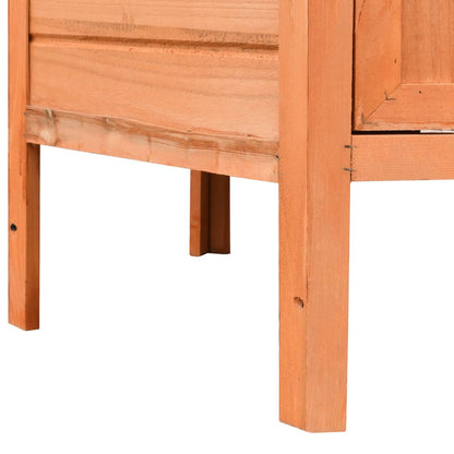 Chicken coop pine and spruce 126x117x125 cm