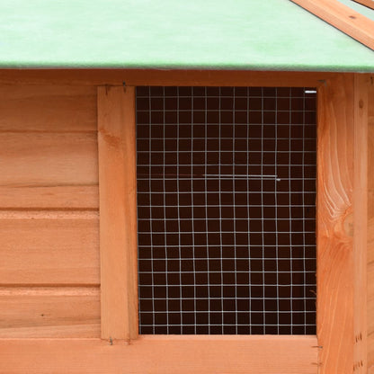 Chicken coop pine and spruce 126x117x125 cm