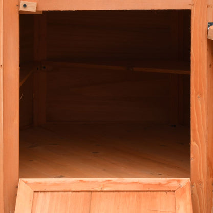 Chicken coop pine and spruce 126x117x125 cm