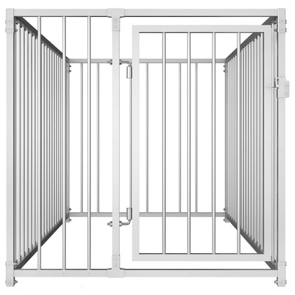 Outdoor dog cage 100x200x100 cm
