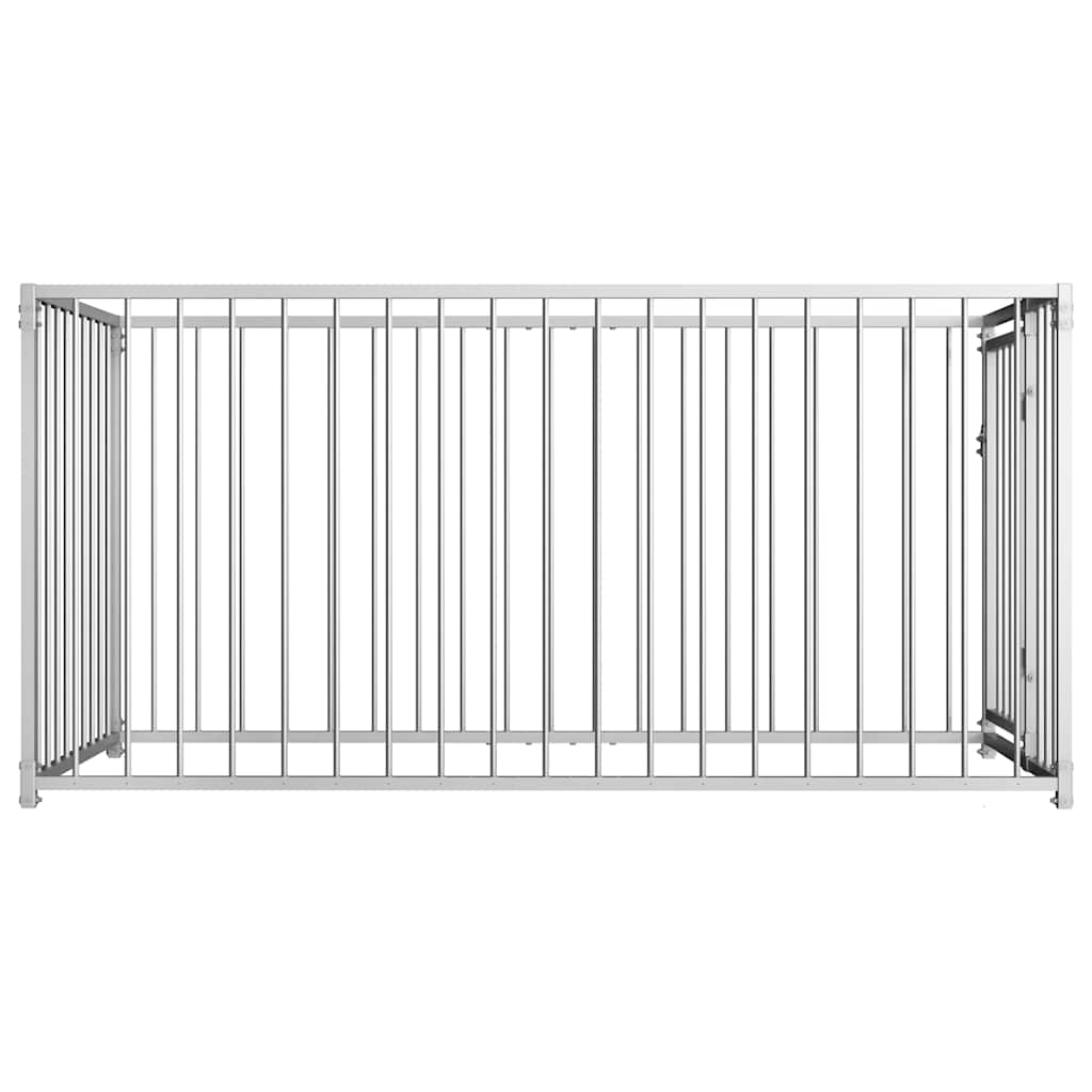 Outdoor dog cage 100x200x100 cm