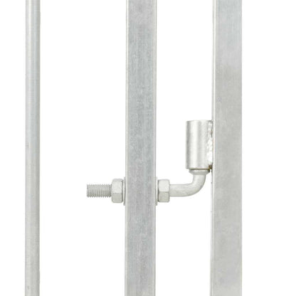 Outdoor dog cage 100x200x100 cm