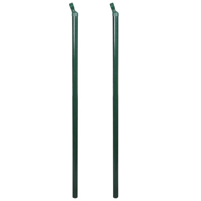 Verkkoaita tolpilla piikeillä teräs 1,25x15 m