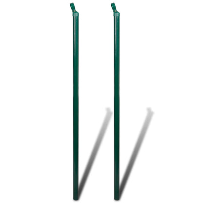 Verkkoaita tolpilla piikeillä teräs 1,5x25 m