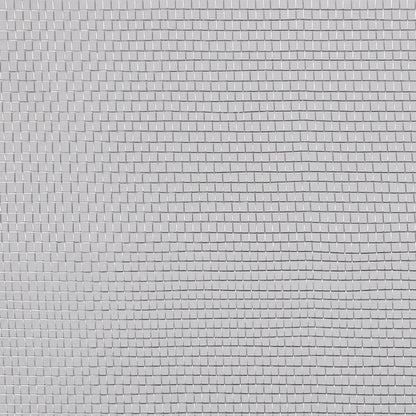 Verkkosuoja alumiini 100x500 cm hopea